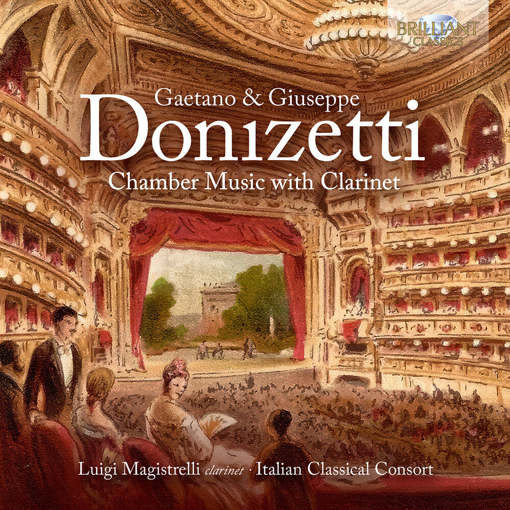 the album cover for Italian Classical Consort - Gaetano & Giuseppe Donizetti: Chamber Music With