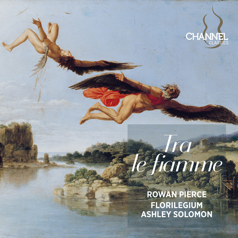 the album cover for Rowan Pierce - Tra Le Fiamme