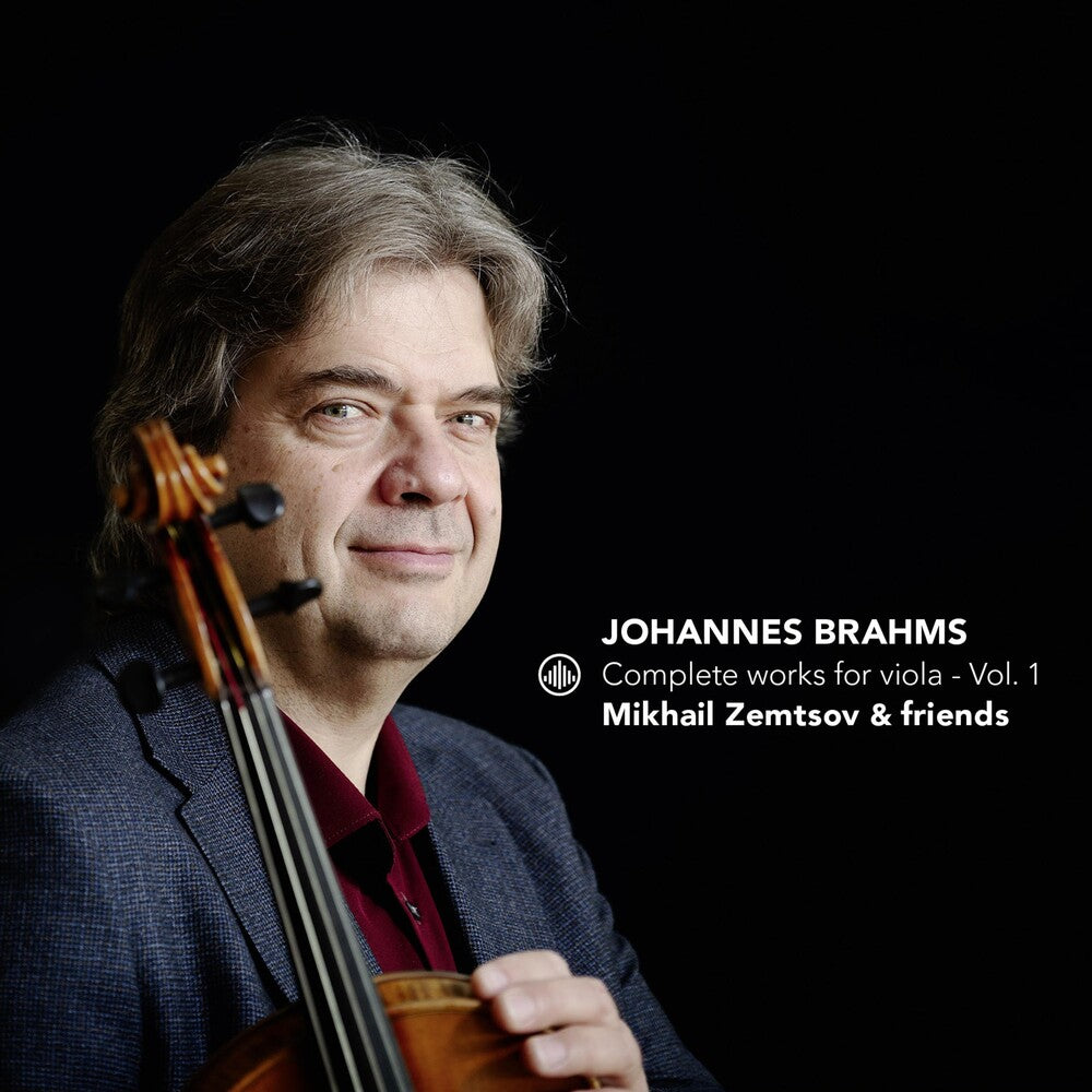 the album cover for Zemtsov, Mikhail - Complete Works for Viola, Vol. 1