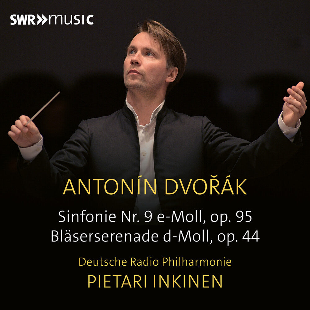 the album cover for Deutsche Radio Philharmonie - Dvorak: Symphony No. 9 & Serenade for Wind Instruments, Op. 44