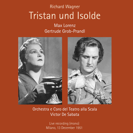 the album cover for Grob-Gertrude Prandl - Tristan Und Isolde