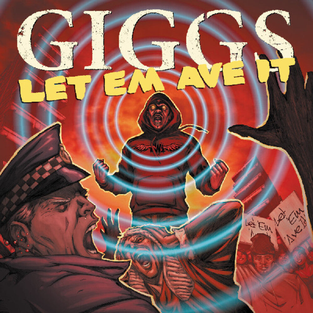 the album cover for Giggs - Let Em Ave It