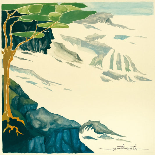 the album cover for Carson McHone - Pentimento