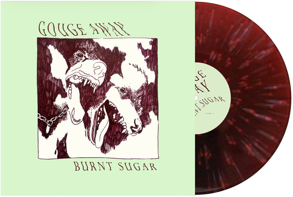 the album cover for Gouge Away - Burnt Sugar (Blk) [Colored Vinyl] (Purp) (Red) (Spla)