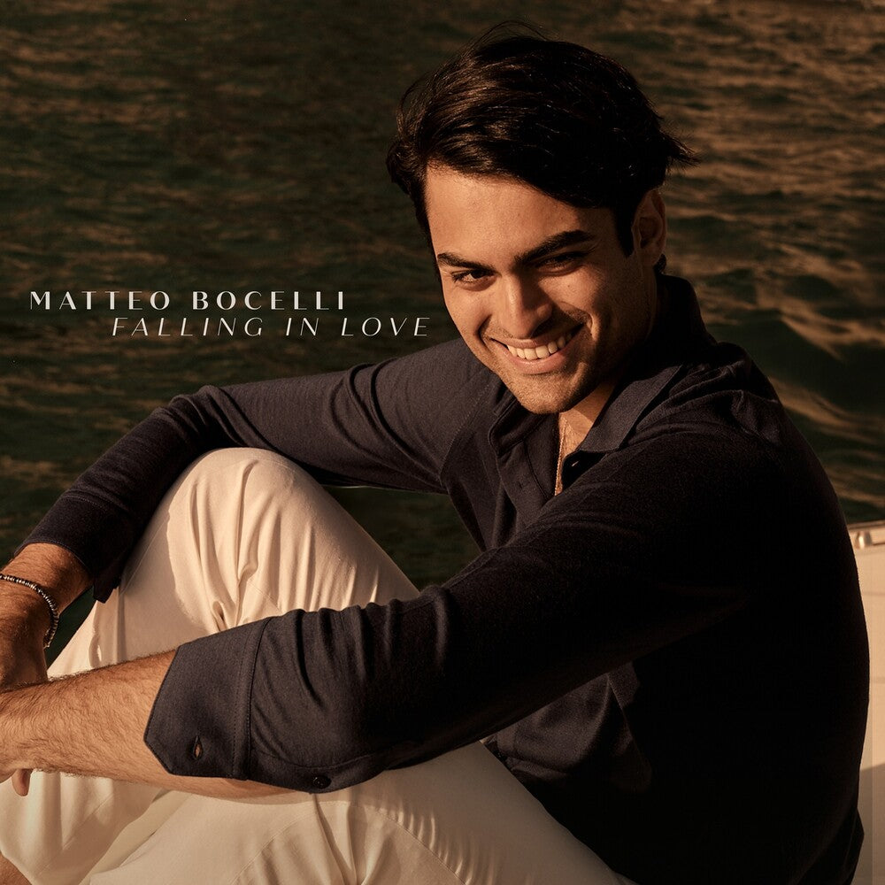 the album cover for Matteo Bocelli - Falling In Love