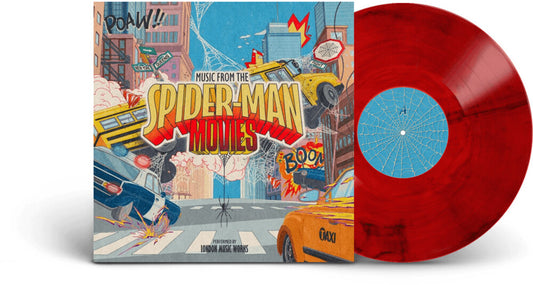 the album cover for London Music Works (Colv) - Music From Spider-Man [Colored Vinyl]