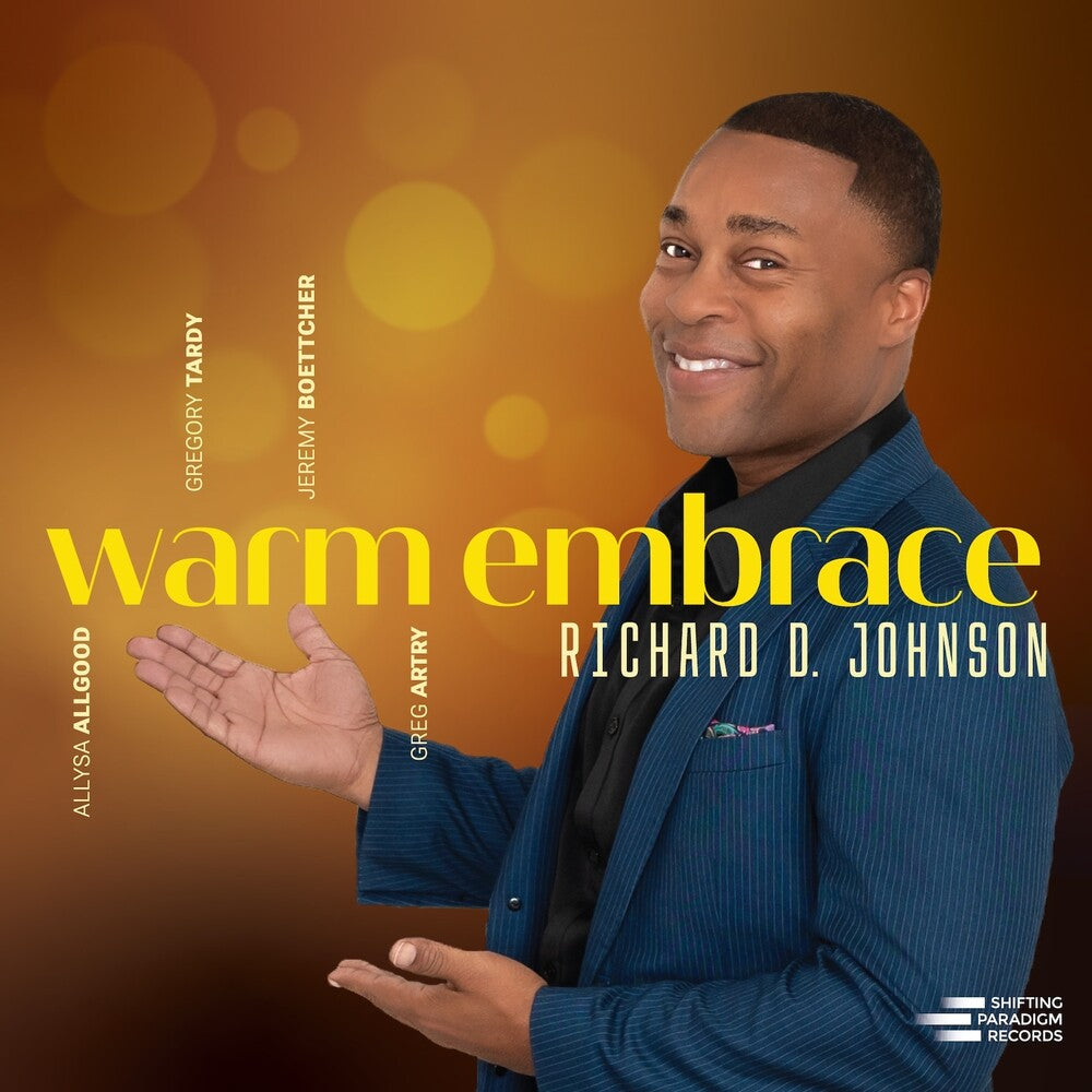 the album cover for Richard Johnson - Warm Embrace