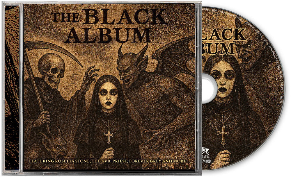 the album cover for Various Artists - The Black Album