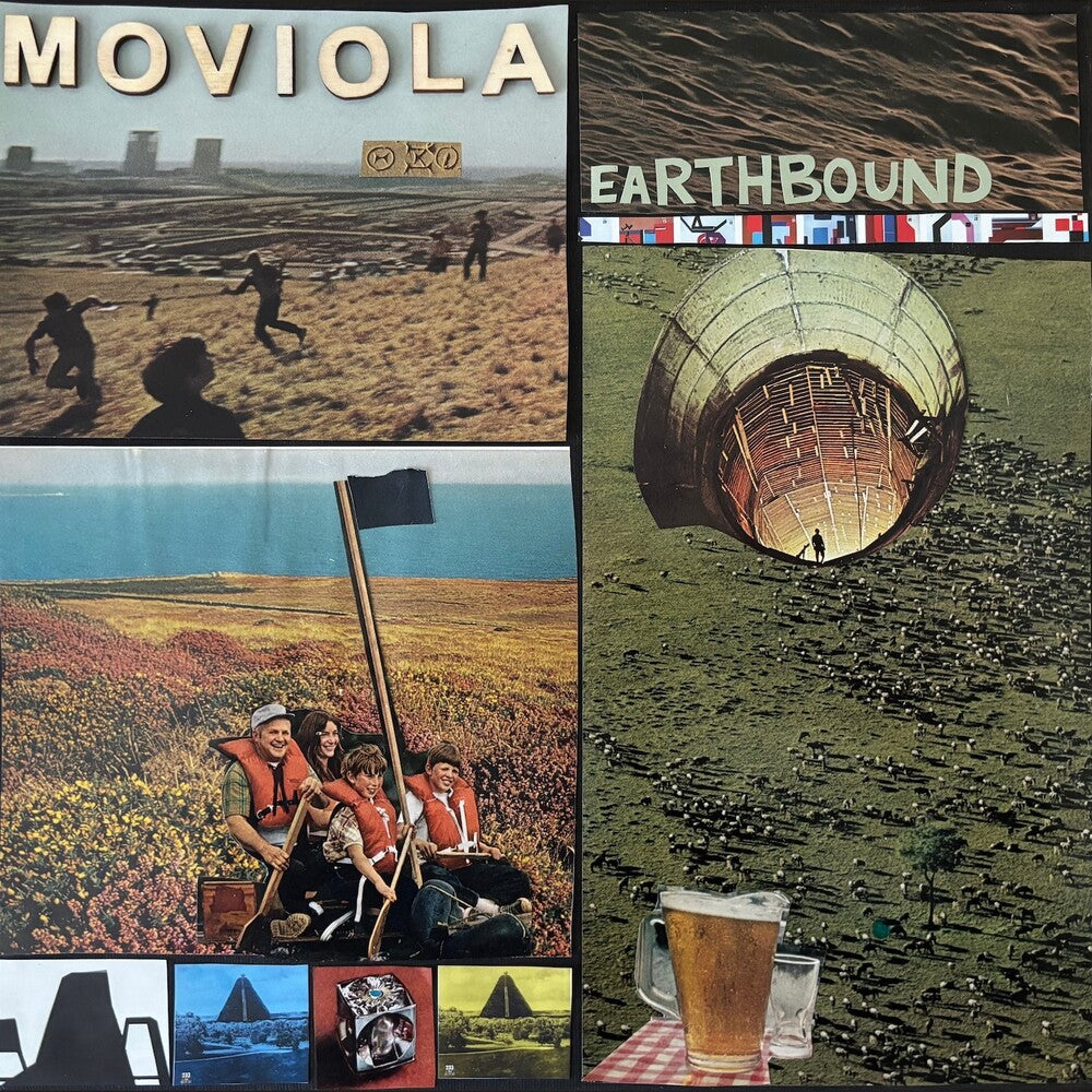 the album cover for Moviola - Earthbound