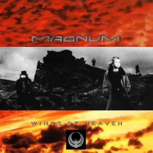 the album cover for Magnum - Wings Of Heaven (Hol)