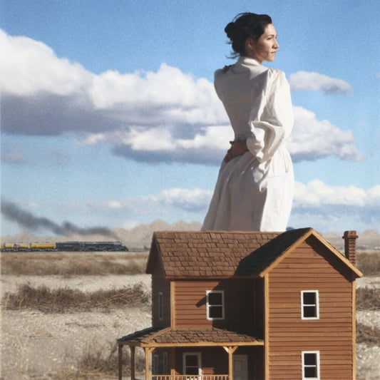 the album cover for Eve Adams - American Dust
