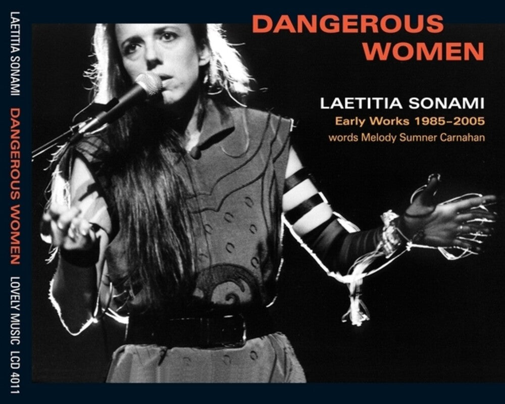 the album cover for Laetitia Sonami - Dangerous Women: Early Works 1985-2005