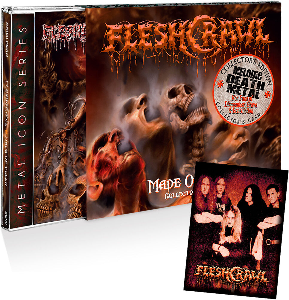 the album cover for Fleshcrawl - Made Of Flesh [Limited Edition] (Coll) [Remastered]