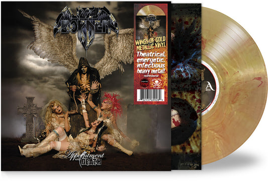 the album cover for Lizzy Borden - Appointment With Death [Colored Vinyl] (Gol) [Limited Edition]