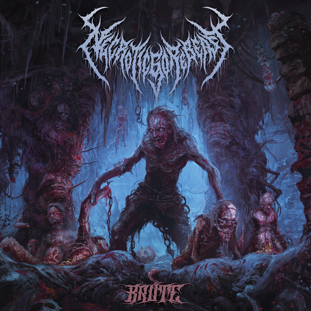 the album cover for Necroticgorebeast - Brute