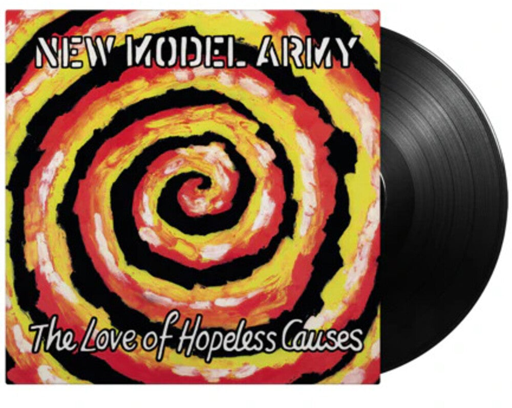the album cover for New Model Army - Love Of Hopeless Causes - 180-Gram Black Vinyl