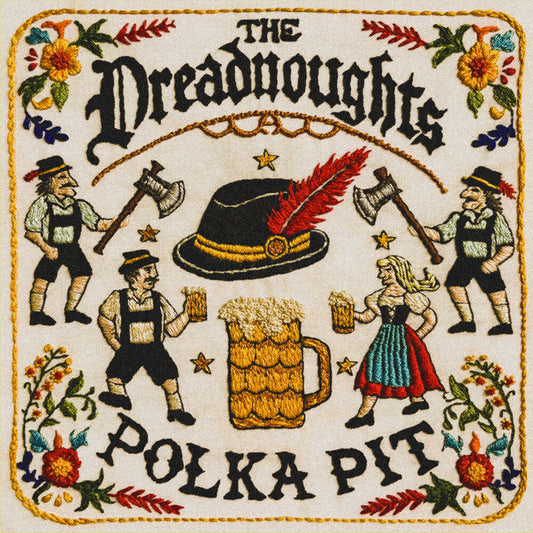 the album cover for Dreadnoughts - Polka Pit (Pict)