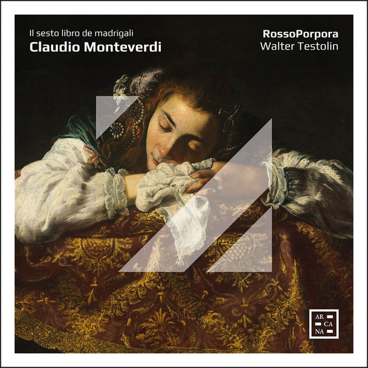 the album cover for RossoPorpora - Monteverdi: Il Sesto Libro De Madrigali