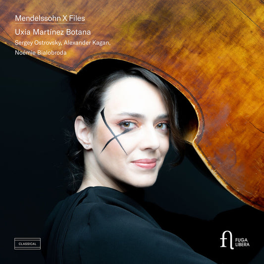 the album cover for Uxia Botana  Martinez - Mendelssohn X Files