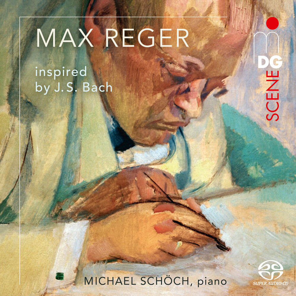 the album cover for Michael Schoch - Reger Inspired By Bach