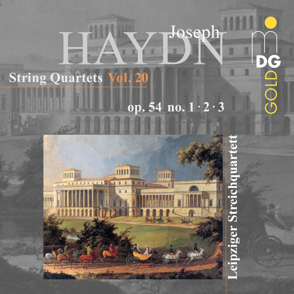 the album cover for Leipziger Streichquartett - Haydn: Str Quartets Vol. 20