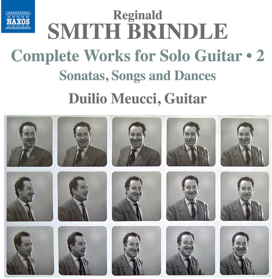 the album cover for Duilio Meucci - Smith Brindle: Complete Works For Solo Guitar