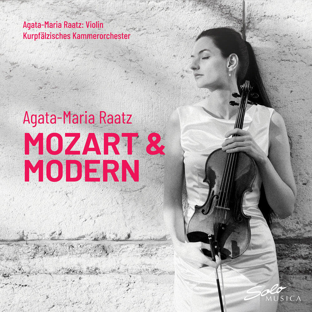 the album cover for Agata Raatz -Maria - Mozart & Modern