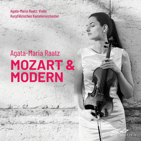 the album cover for Agata Raatz -Maria - Mozart & Modern