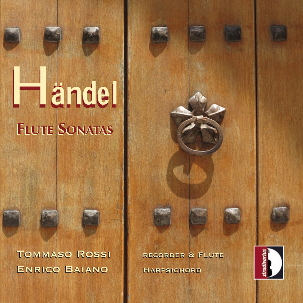the album cover for Tommaso Rossi - Handel: Flute Sons