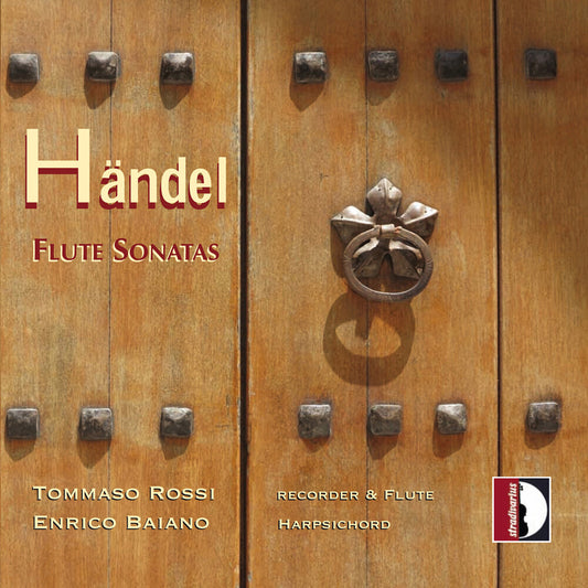 the album cover for Tommaso Rossi - Handel: Flute Sons