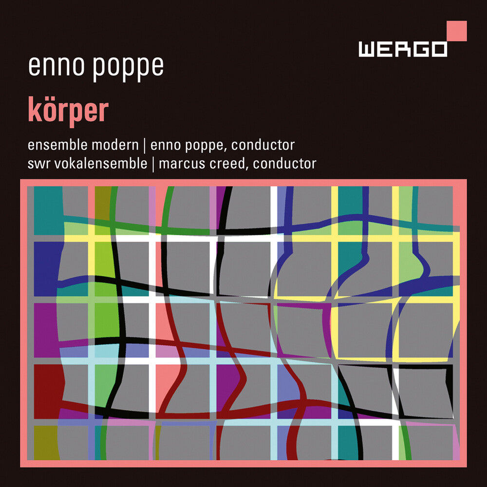 the album cover for Ensemble Modern - Korper