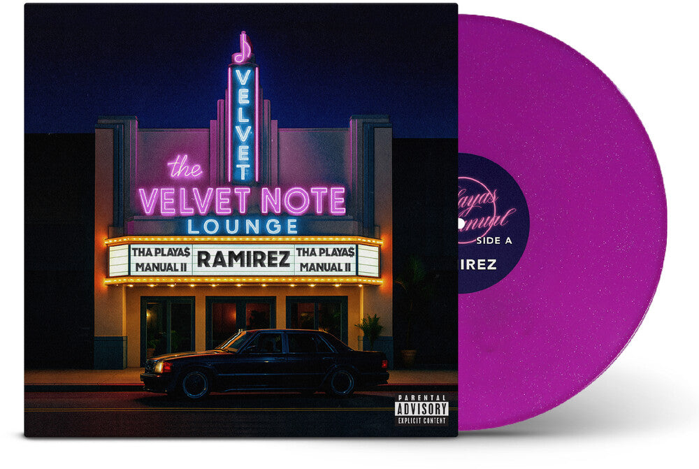 the album cover for Ramirez - Tha Playas Manual Ii [Indie Exclusive] [Colored Vinyl] [Limited Edition] (Purp)