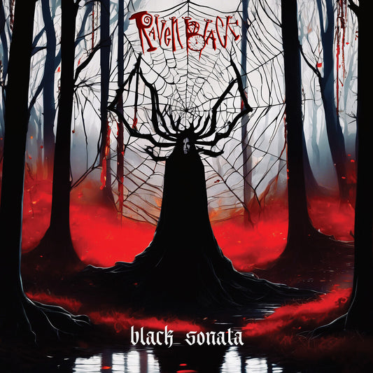 the album cover for Raven Black - Black Sonata
