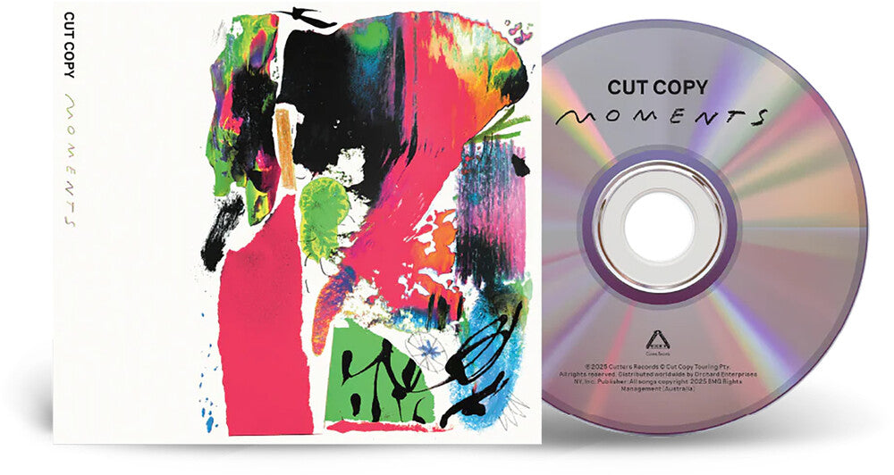 the album cover for Cut Copy - Moments