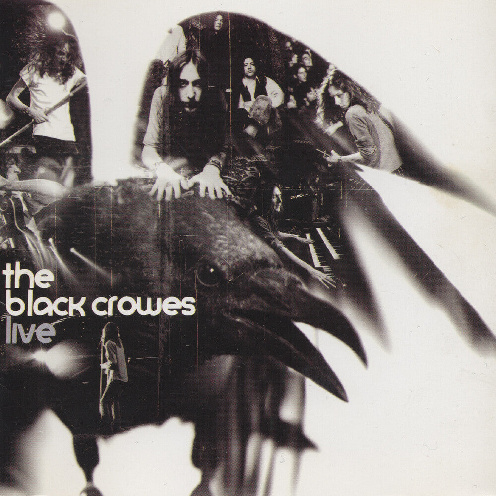 the album cover for Black Crowes - Black Crowes Live (Blue) [Colored Vinyl] [Limited Edition] (Red) (Wht)