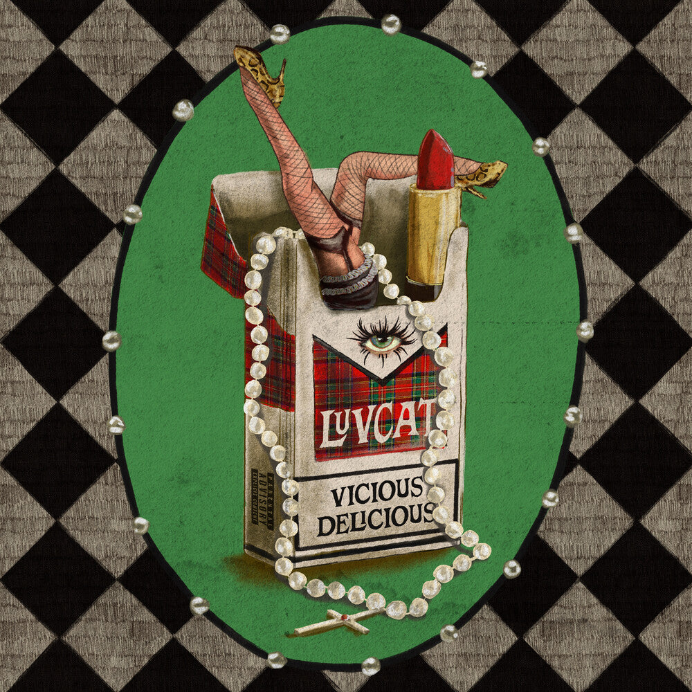 the album cover for Luvcat - Vicious Delicious [2 LP]