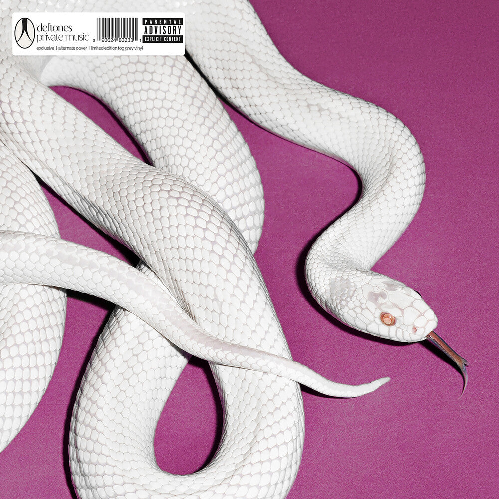 the album cover for Deftones - private music [Indie Exclusive Alternate Cover Fog Color]