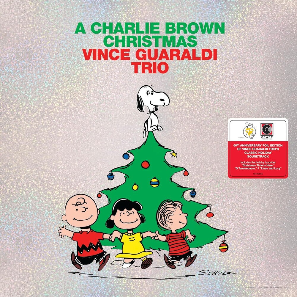 the album cover for Vince Guaraldi - Charlie Brown Christmas [Limited Edition] (Aniv) (Holo)