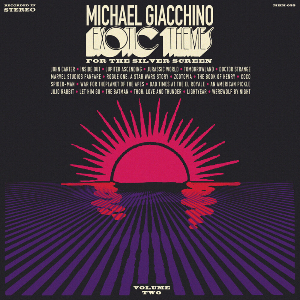 the album cover for Michael Giacchino - Exotic Themes For The Silver Screen Vol 2