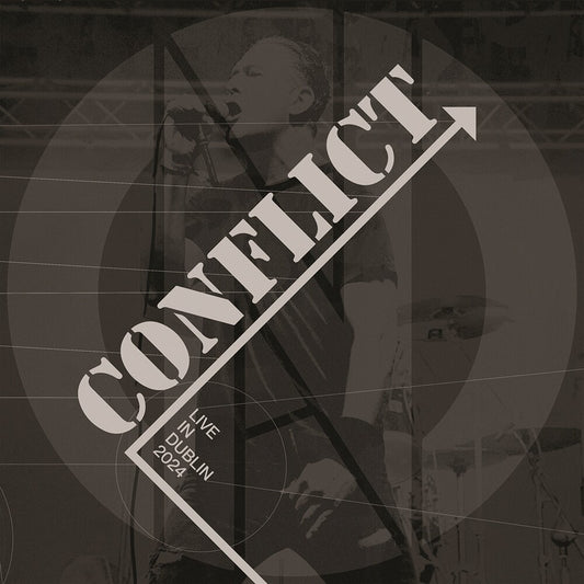 the album cover for Conflict - Live In Dublin 2025 (Uk)