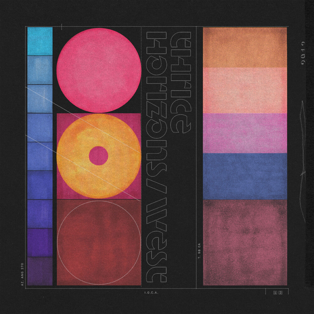 the album cover for Thrice - Horizons / West