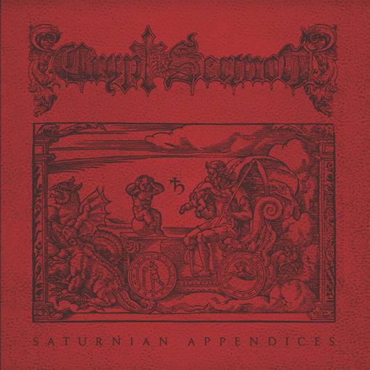 the album cover for Crypt Sermon - Saturnian Appendices