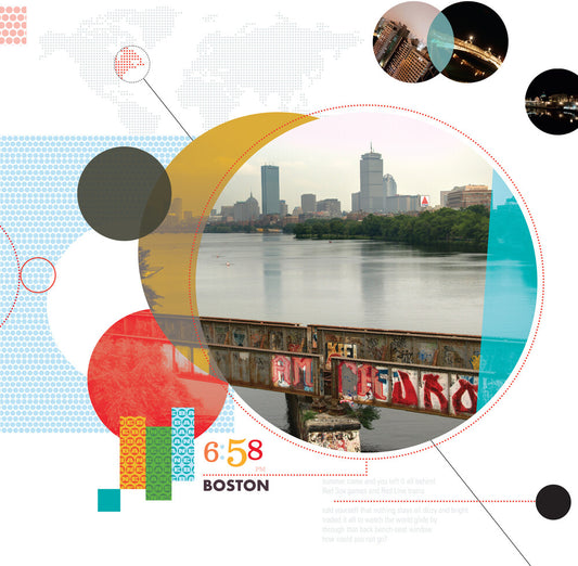 the album cover for Bane - 6:58 Pm Boston [Colored Vinyl] (Wht)