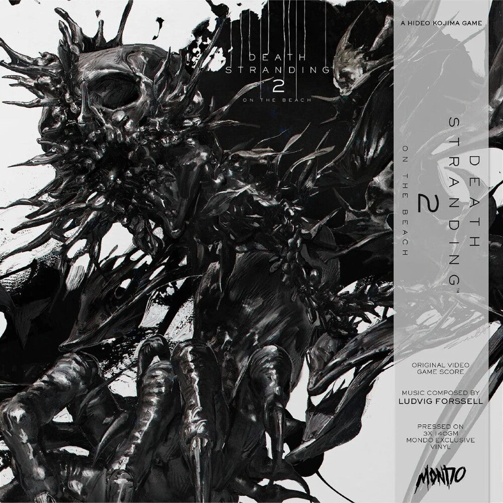 the album cover for Ludvig Forssell  (Cvnl) - Death Stranding 2: On The Beach - O.S.T. [Clear Vinyl]