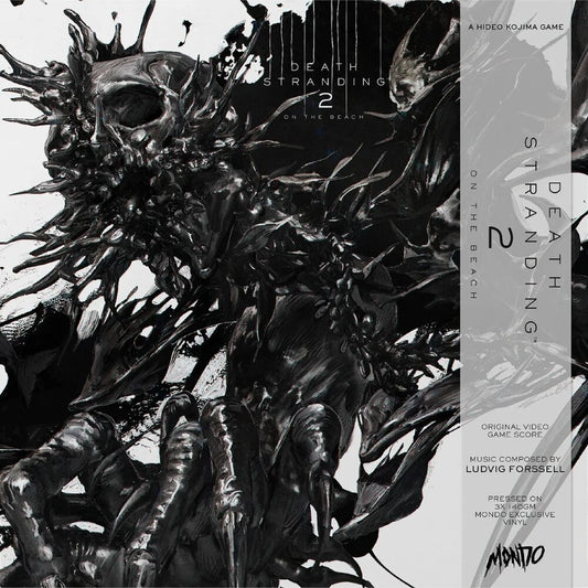 the album cover for Ludvig Forssell  (Cvnl) - Death Stranding 2: On The Beach - O.S.T. [Clear Vinyl]