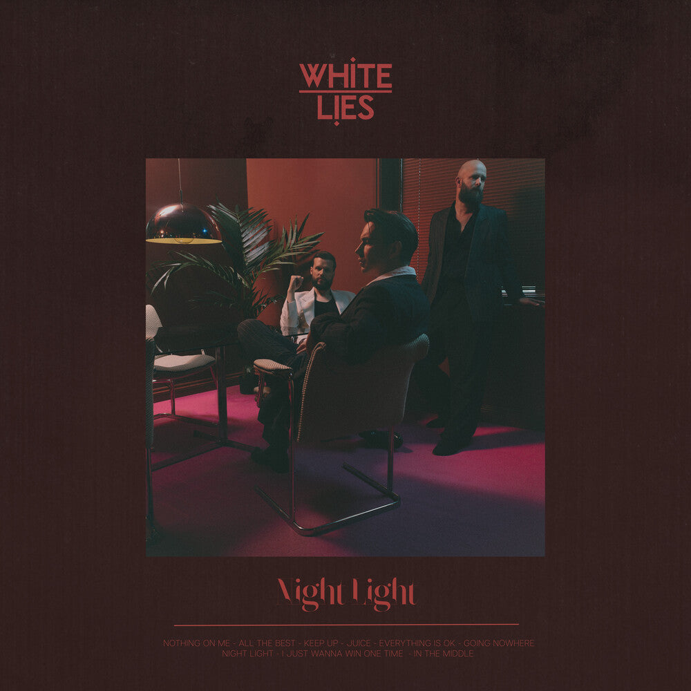 the album cover for White Lies - Night Light