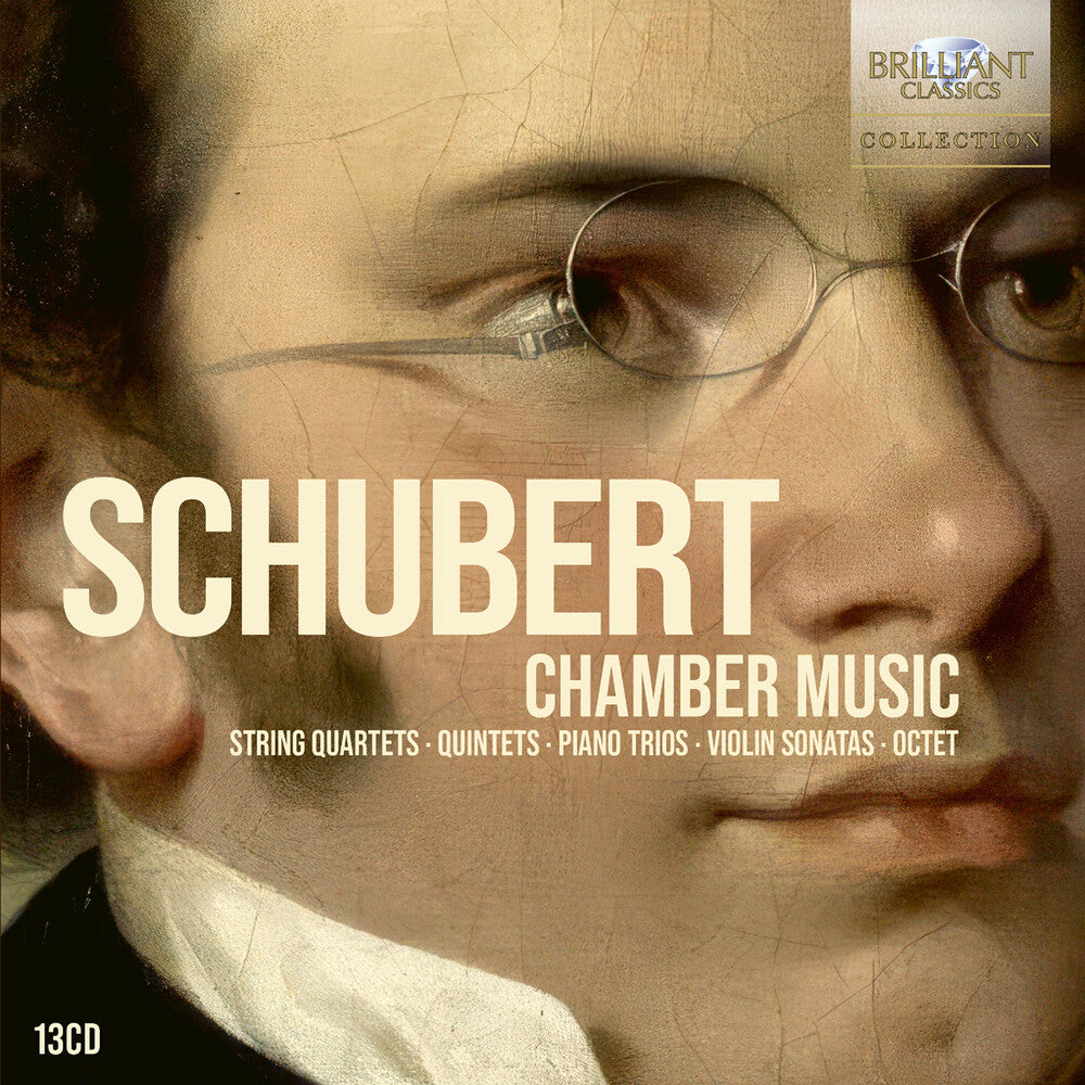 the album cover for Diogenes Quartet - Schubert: Chamber Music (Box)