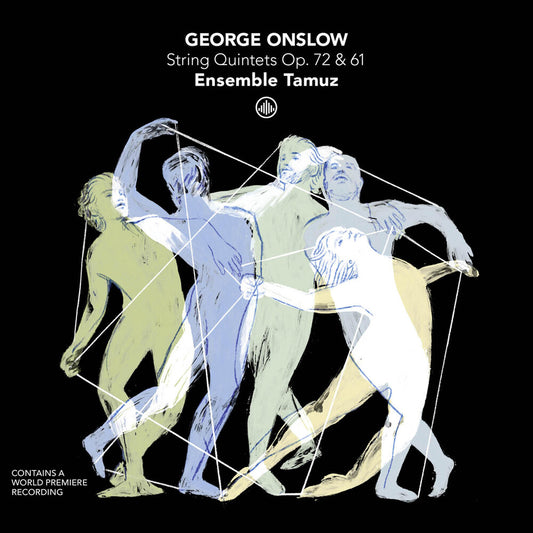 the album cover for Ensemble Tamuz - String Quintets Op. 72 & 61
