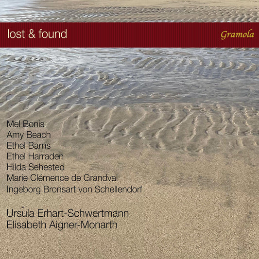 the album cover for Erhart-Ursula Schwertmann - Lost & Found
