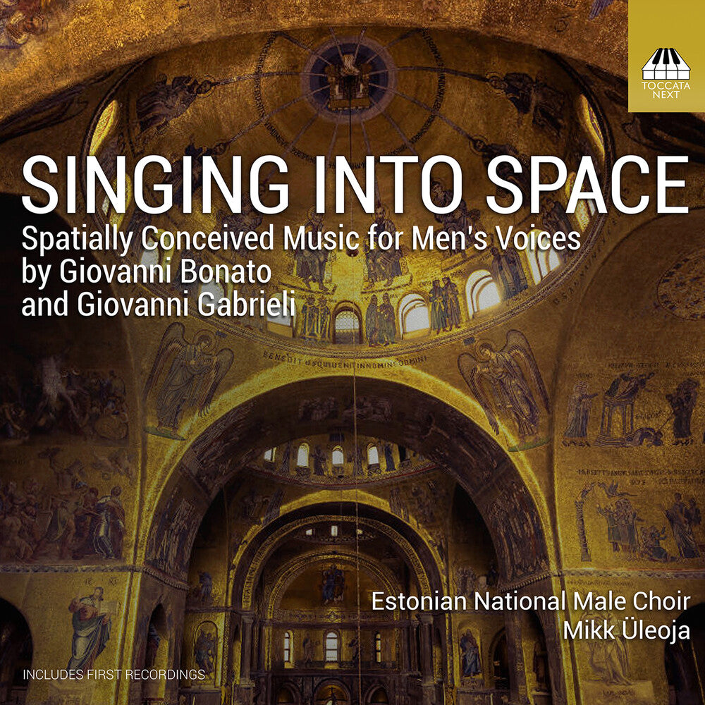 the album cover for Estonian National Male Choir - Singing Into Space
